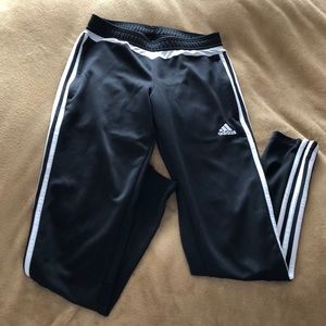 Adidas Sweatpants 3 Stripes with Zippered Bottoms
